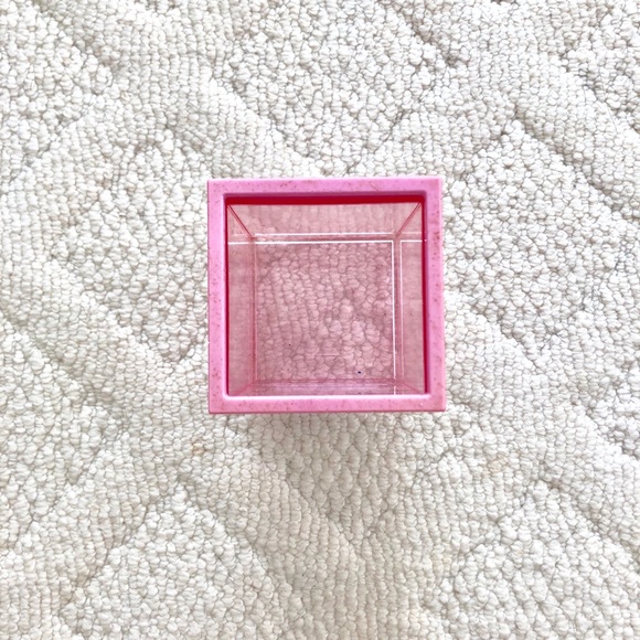 Adorable Decorative Pink Pen/Pencil Holder - Picture 3 of 3